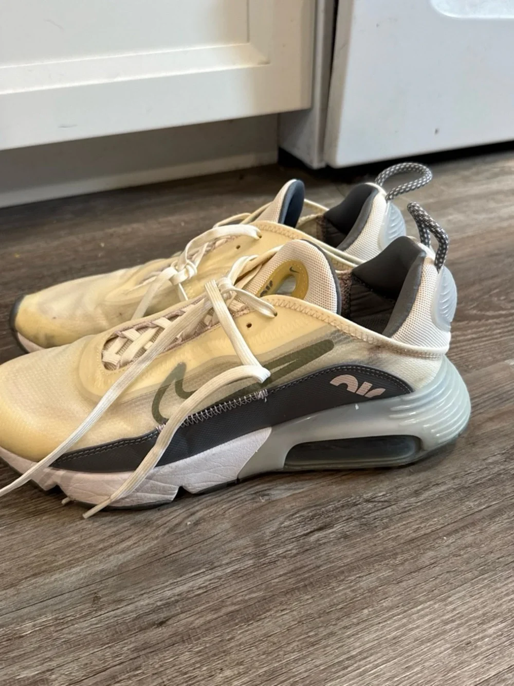Nike cream textile
